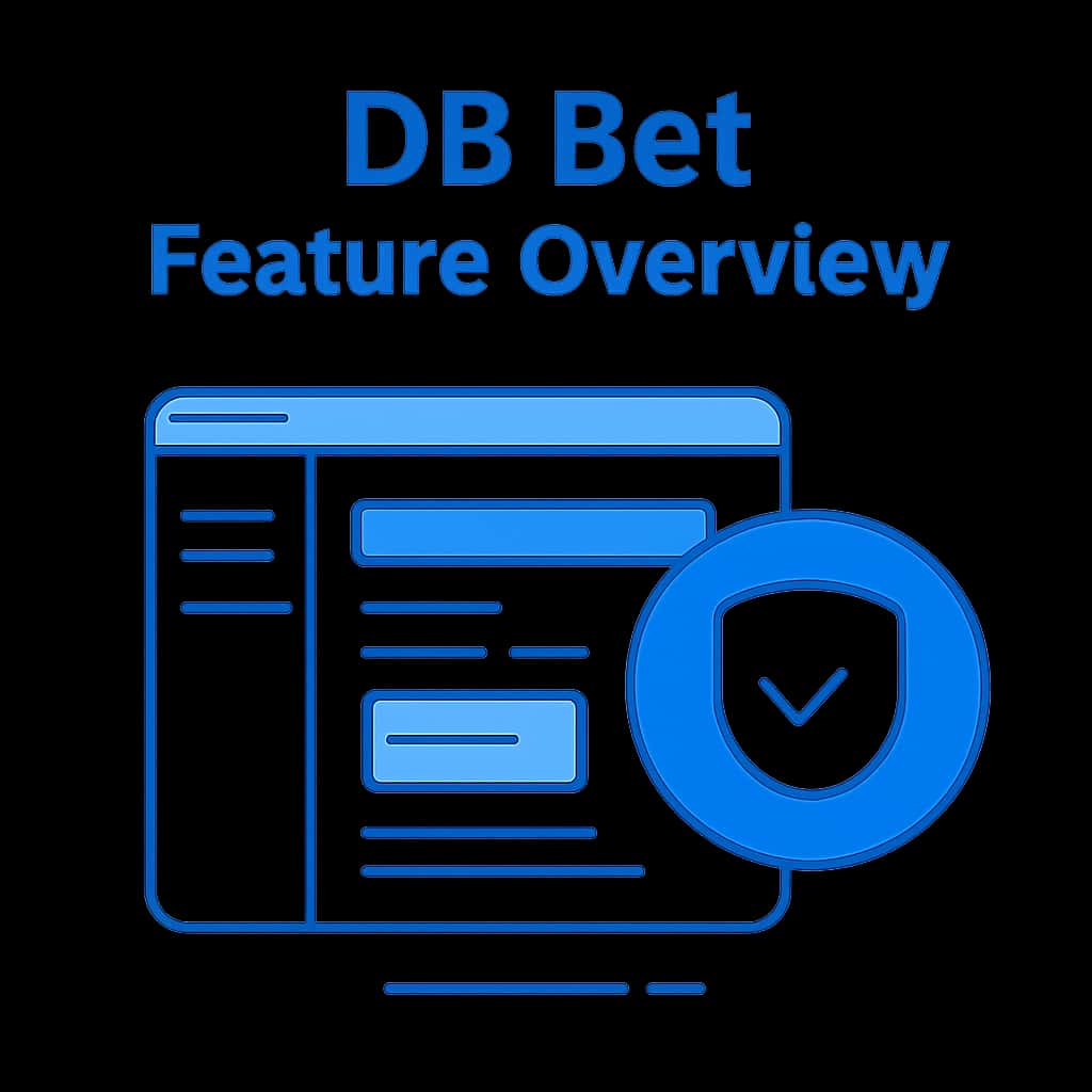 Illustration explaining DB Bet features.