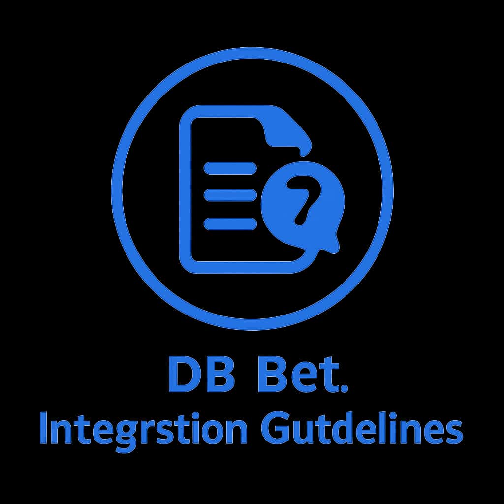 Icon representing DB Bet Integration Guidelines.
