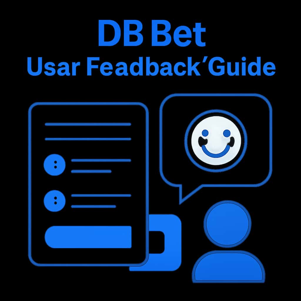 An educational diagram about user feedback processes on DB Bet.