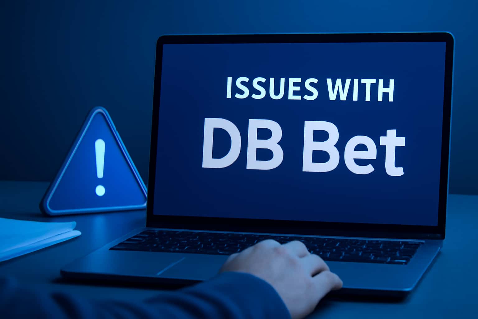 A visual representation of common issues faced by users on the DB Bet platform.
