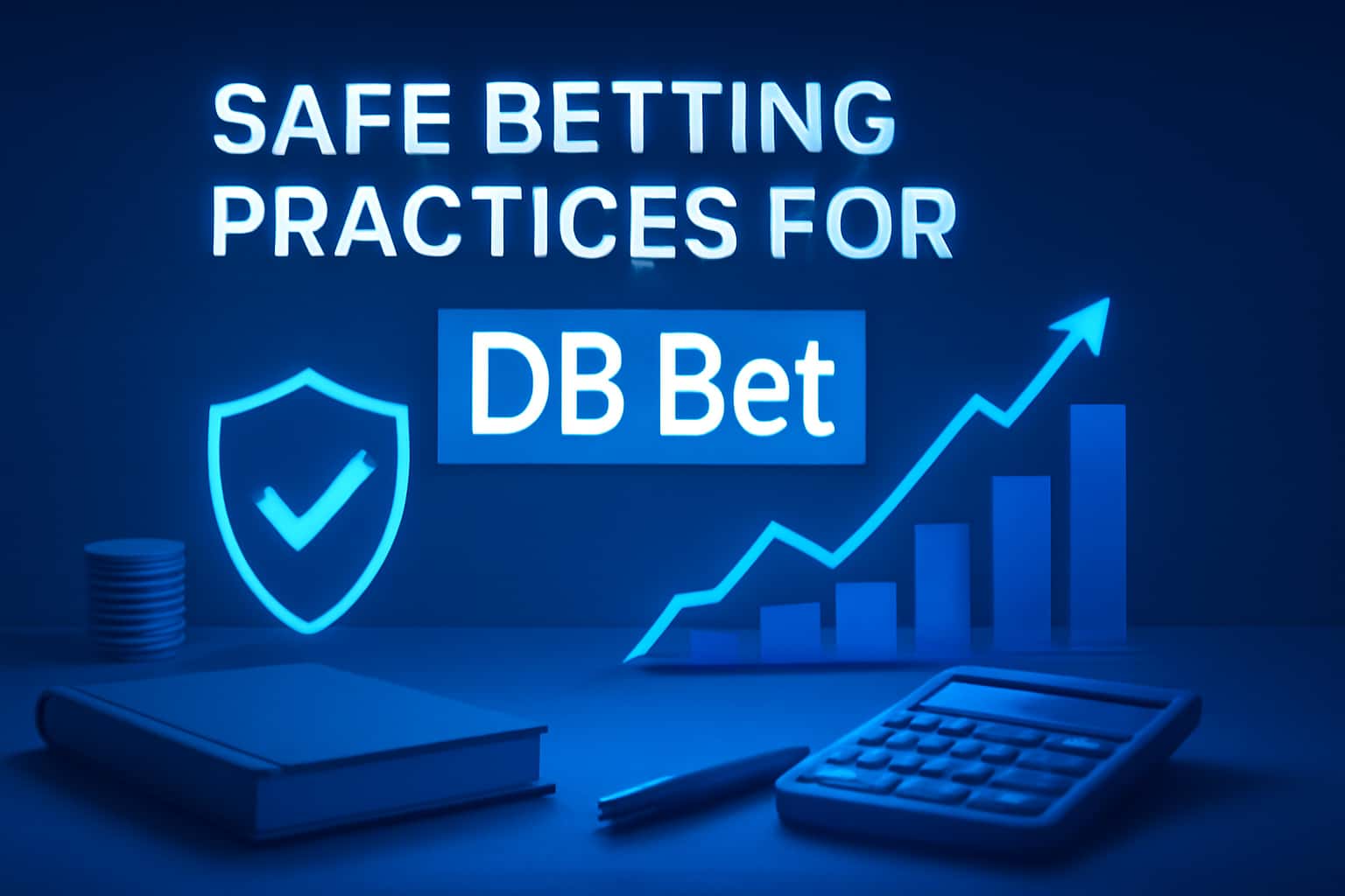 A professional depiction of safe betting concepts related to DB Bet.